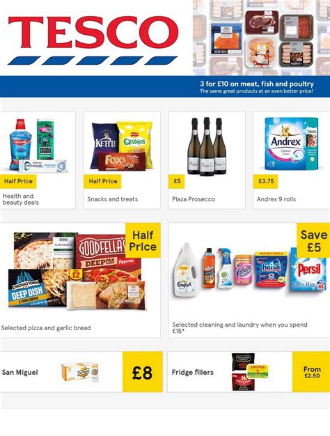 Tesco Offers And Special Buys From 12 February