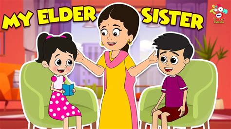 My Elder Sister Chinki S Sister English Moral Stories English Animated English Cartoon