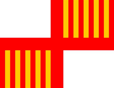 Simple Redesign Of The Barcelona Flag Intended To Integrate The