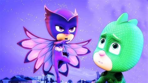 Pj Masks Funny Colors Purple Owlette Kids Videos Youtube