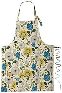 Buy Mid Century Floral Bib Apron Online At Low Prices In India Amazon In
