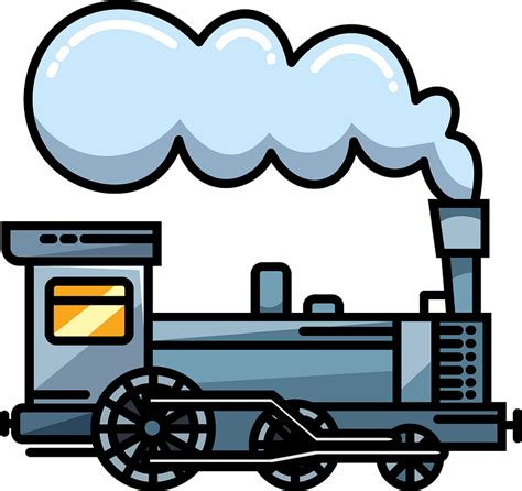 Engine Clipart Steam Train Steam Engine Transparent Png Transparent
