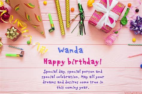 Happy Birthday Wanda Beautiful Images