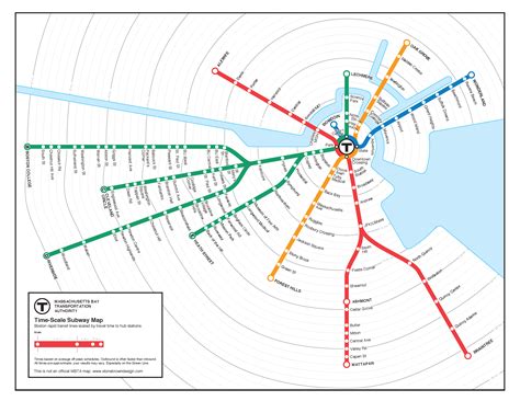 Mbta Map With An Silver Line Extension And A Blue Line Extension
