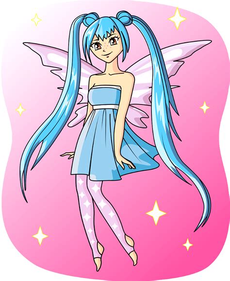 Anime Fairy Free Stock Illustrations Creazilla