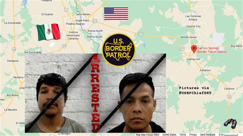 twitter এ the border observer del rio sector border patrol agents arrest two sex offenders