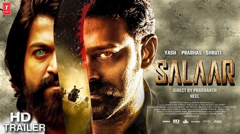 Salaar Official Trailer Movie Release Date Prabhas Yash Shruti
