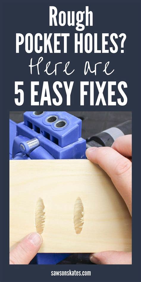 5 Easy Fixes Guaranteed To Prevent Rough Pocket Holes Saws On Skates