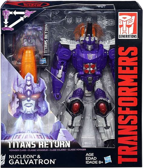 Transformers Generations Titans Return Galvatron Nucleon Voyager Action