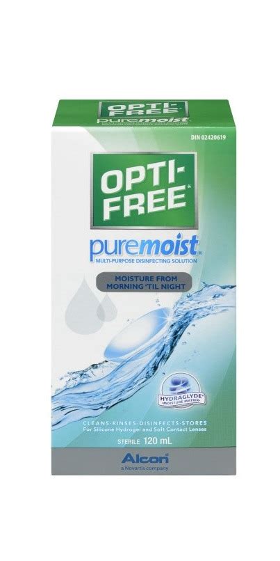 Buy Opti Free Puremoist With Hydraglyde Multipurpose Contact Lens