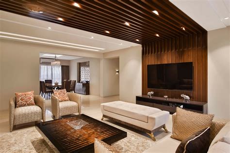 4bhk Apartment At Bkc Contemporary Living Room Mumbai By Milind Pai Architects
