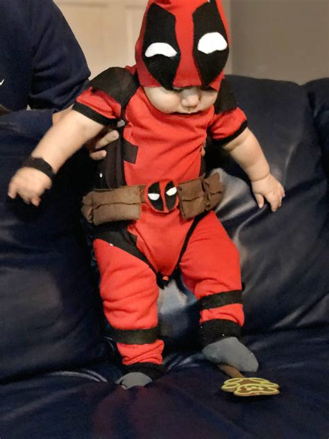 Baby Deadpool Baby Clothes Deadpool Outfit Halloween Baby Shower Theme