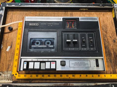 Practical Sony cassette recorder/player (Sony Stereo Cassette-Corder TC ...