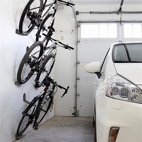 Premium Garage Bike Wall Mount Hook Hanger Rack Zincera