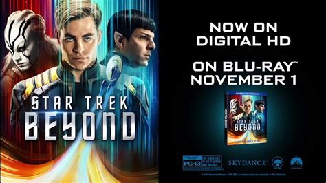 Compared to the original series universe it's very heavy on rapid fire action and explosions. Star Trek Beyond Blu-ray/DVD Releases Nov 1 2016 Offical ...