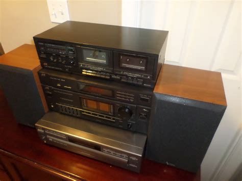 1980s Vintage Jvc Complete Home Stereo Sound System With Etsy