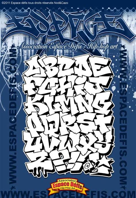Alphabets Graffiti Hip Hop Art Cultures Urbaines Graffe Tag