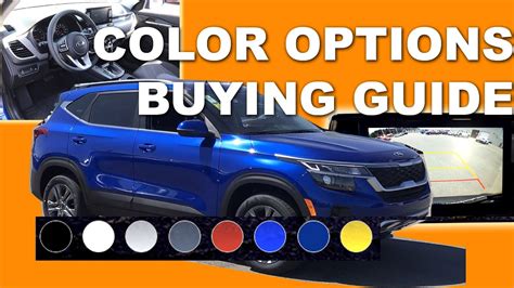 2021 Kia Seltos Color Options Buying Guide Youtube