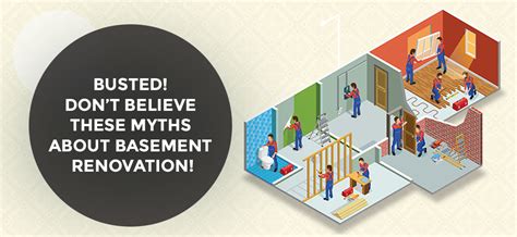 Busted Dont Believe These Myths About Basement Renovation
