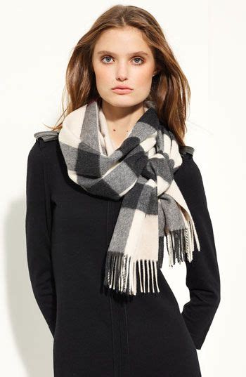 Burberry Check Cashmere Scarf Nordstrom Fashion Scarf Styles