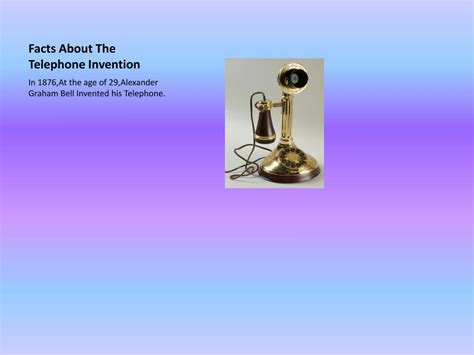 Ppt The Telephone Invention Powerpoint Presentation