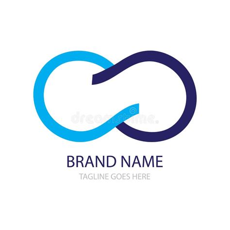 Blue Infinity Logo Vector Stock Vector Illustration Of Graphic 173544898