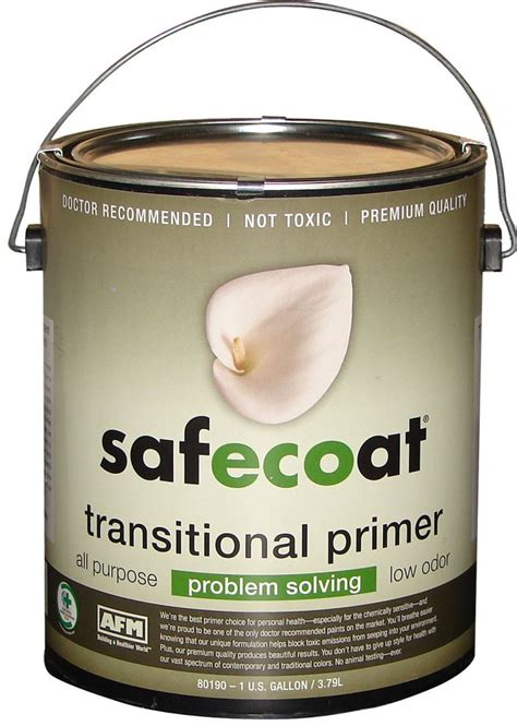 Afm Safecoat Transitional Primer White Gallon Can 1case Household