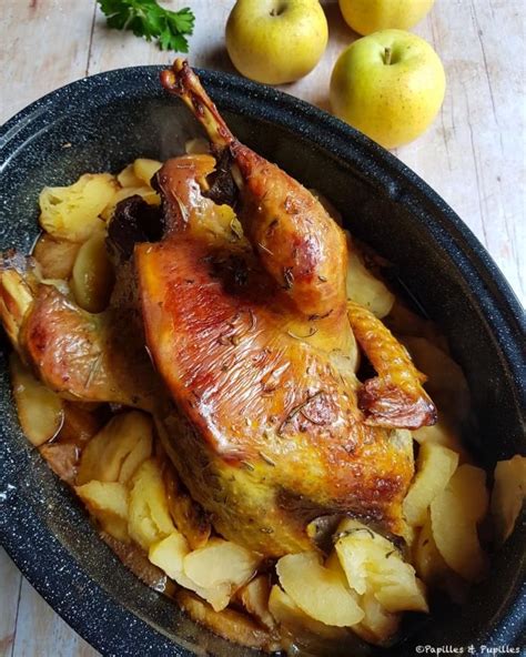 Pintade Aux Pommes En Cocotte Duck Recipes Salmon Recipes Fall