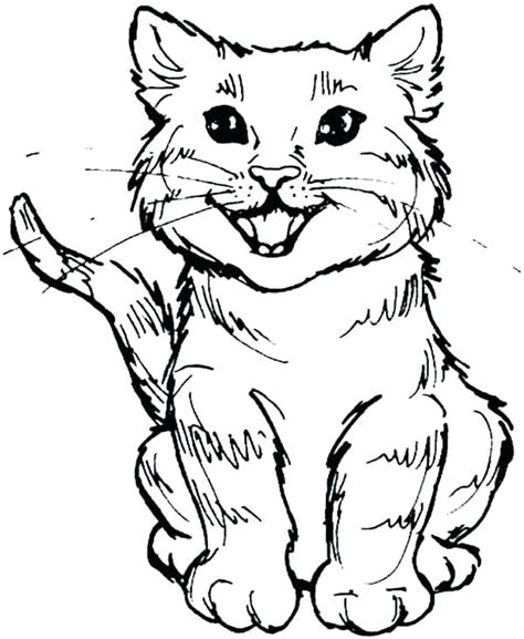 Realistic Kitten Coloring Pages Printable Kitten Coloring Pages Are