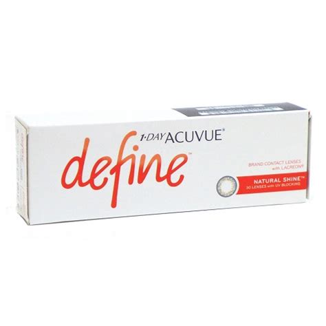 1 Day Acuvue Define With Lacreon Contact Lenses Online Singapore At