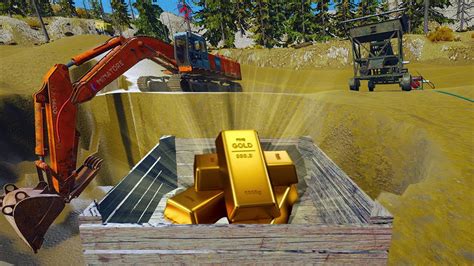 New Gold Mining Claim Is Loaded With Gold Digging Deep To Find Gold