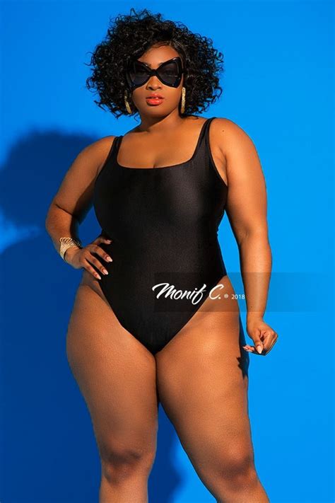Monif C Just Dropped Her Plus Size Swimwear 2018 Limited Edition Collection Stylish Curves