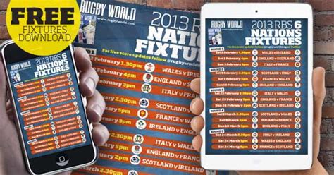 There are two big parts as. Download your free Six Nations fixture guide! - Rugby World