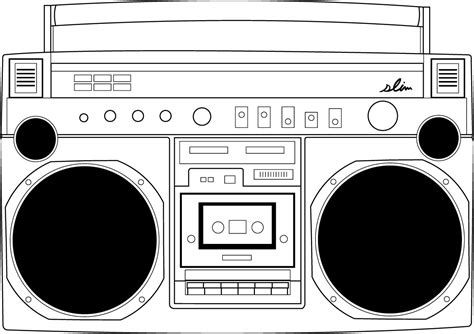 Boombox Drawing My First Post And Here To Draw On Your Knowledge And