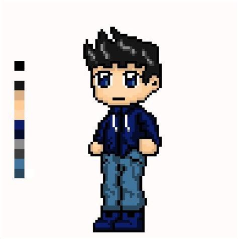 Pixel Art Boy By Dokuchu Jin On Deviantart