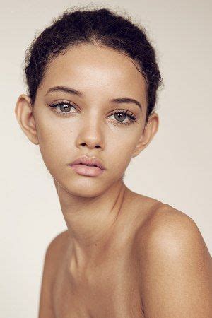 Ot Beautiful Mixed Race Women Face Photography Portrait