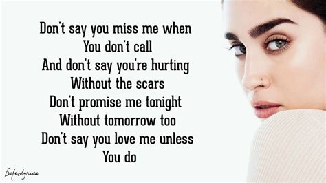 Don't Say You Love Me - Fifth Harmony (Lyrics) | Fifth harmony lyrics