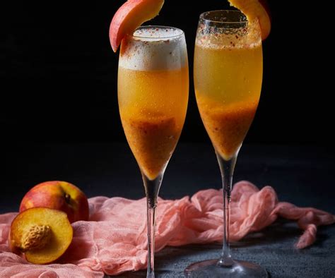 Bellini Cocktail With Thermomix