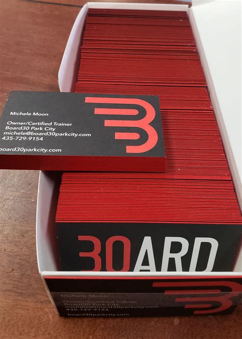 Painted Edge Business Cards San Diego Printing On 5th Avenue
