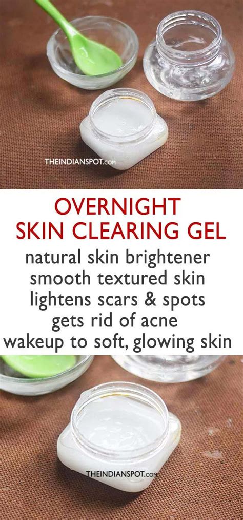 Overnight Skin Clearing Gel Gel Natural Natural Hair Mask Natural