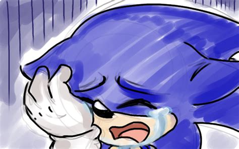 Sad Sonic Piccy By Leniproduction On Deviantart