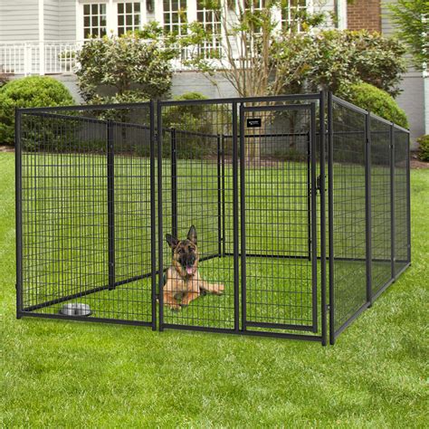 6ft H X 5ft W Commercial Grade Welded Wire Kennel Panel Pet Kennels