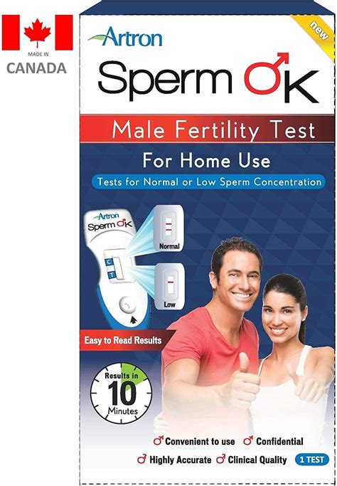 Spermok™ 1 Canadian Male Fertility Test For Home Use Health Canada
