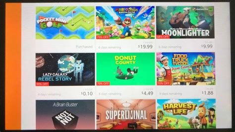 The Nintendo Switch Eshop Now Indicates How Many Days Remain For Game