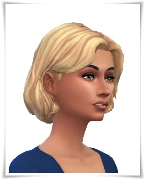 Sims 4 Wavy Hair Cc
