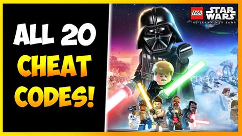 Lego Star Wars The Skywalker Saga All 20 Cheat Codes Unlock Free