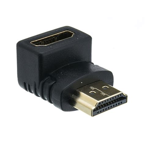 Hdmi Right Angle Adapter Male To Female 90 Degree