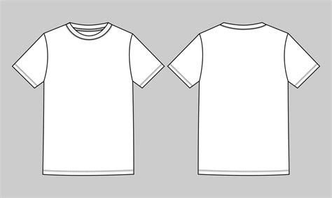 Camiseta de manga corta de corte regular con boceto técnico y plantilla