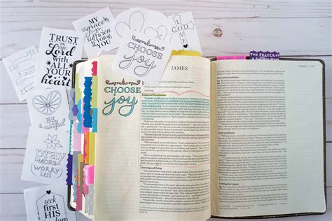 Bible Journaling Free Printables Choose Joy Divine Creative Love
