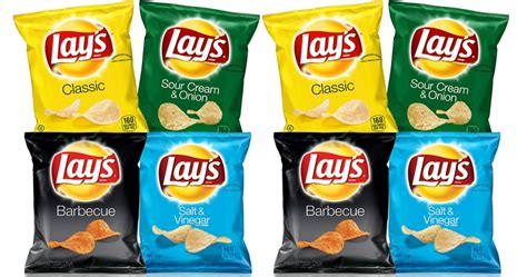 Lays Potato Chips 40 Bag Variety Pack Only 1079 Just 27¢ Per Bag